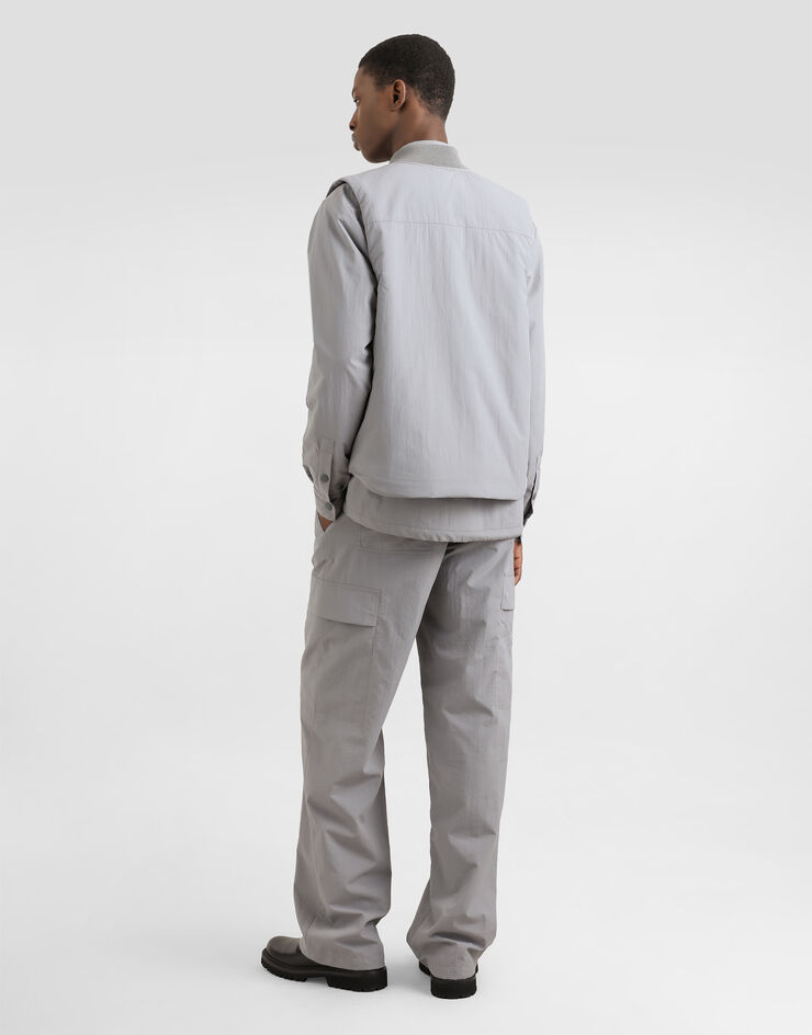 Dolce & Gabbana Technical fabric jacket with tag Grey G9BMGTFUS26
