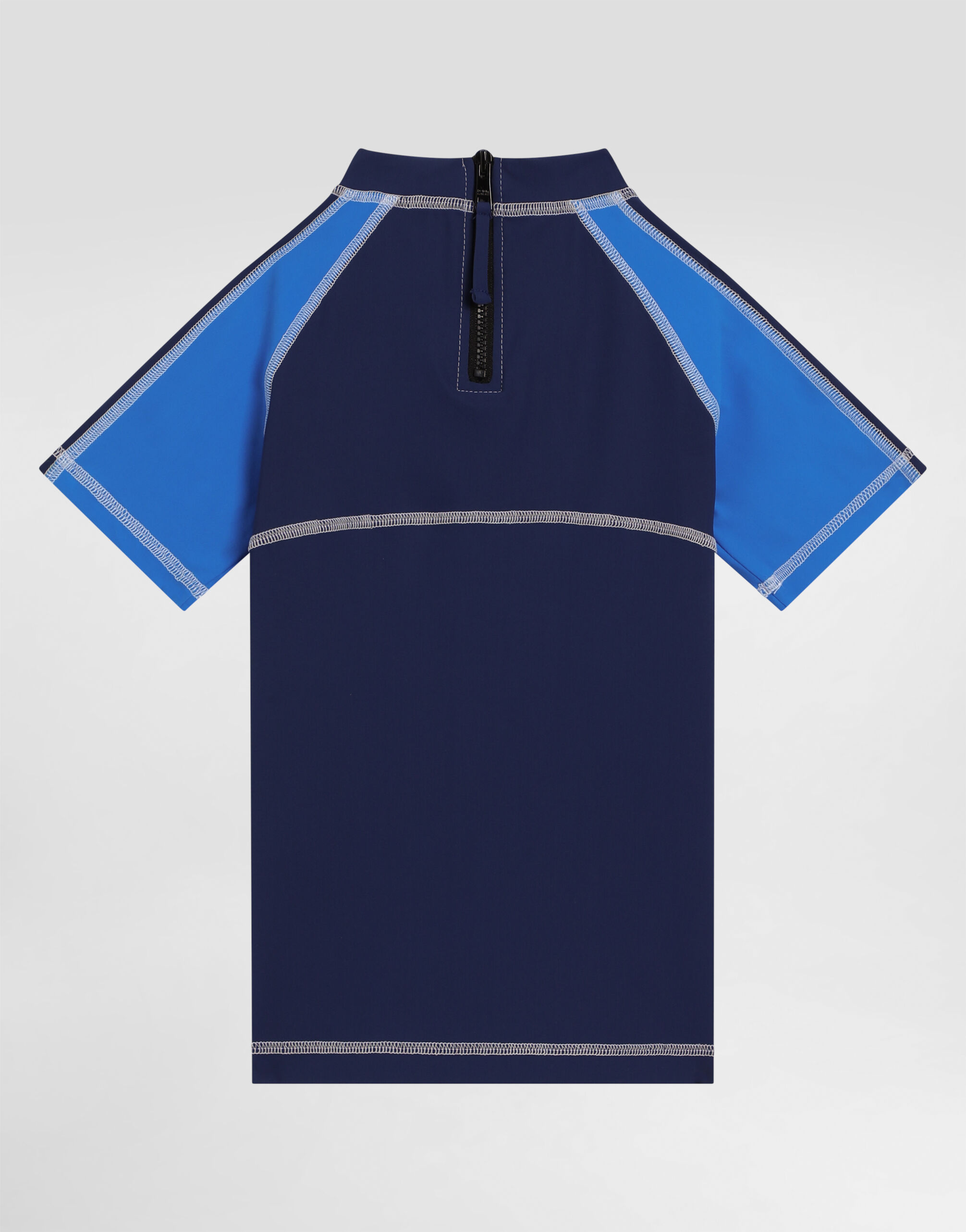 【関税&送料込】Dolce & Gabbana T-shirts and Polos Blue Cotton-blend polo shirt in blue - Dolce Gabbana | Mytheresa