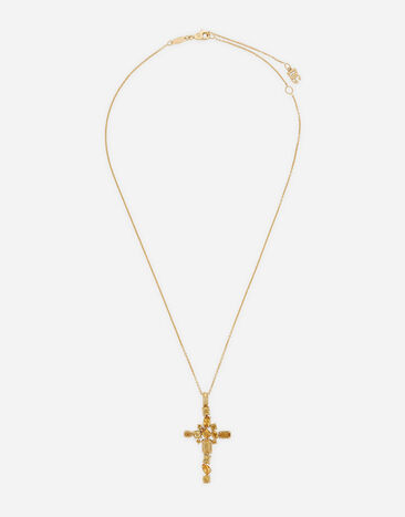 Dolce & Gabbana Anna pendant in yellow gold 18kt with citrine quartzes Gold WNND2GWYEDI