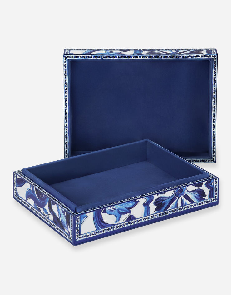 Dolce & Gabbana Large Decorated Plexiglass Box Dolce & Gabbana Large Decorated Plexiglass Box Multicolor TCC201TCAMY