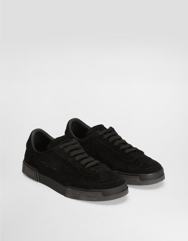 Dolce & Gabbana Zapato Portofino Yacht de ante Negro A20189A6688