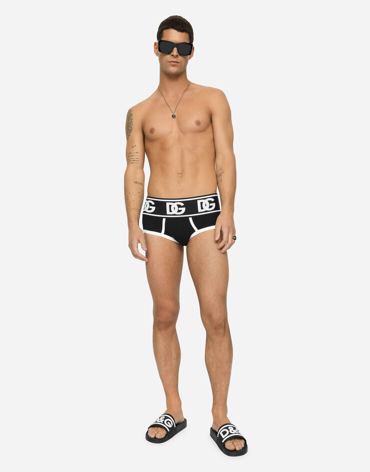 Dolce & Gabbana Two-way stretch jersey Brando briefs Multicolor M3E05JOUAIG