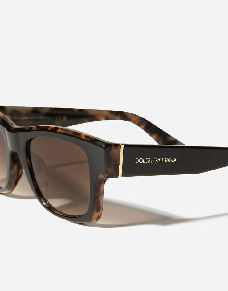 Dolce & Gabbana Sunglasses Costiera Black on red havana VG4515VP713