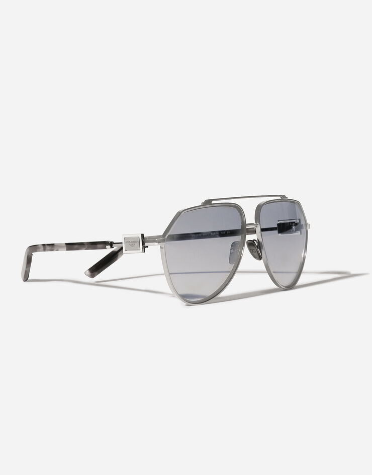 Dolce & Gabbana Occhiali da sole Smart Grigio metallizzato VG2315VM041