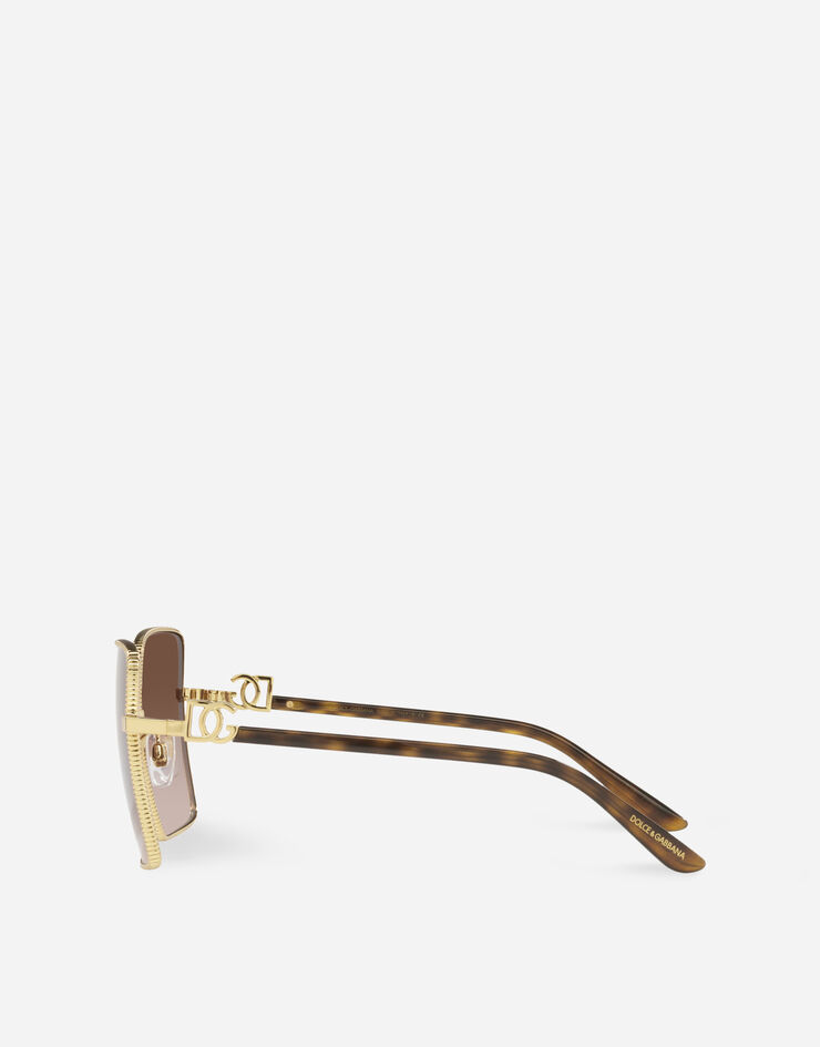 Dolce & Gabbana Gros grain sunglasses Dorado VG2279VM213