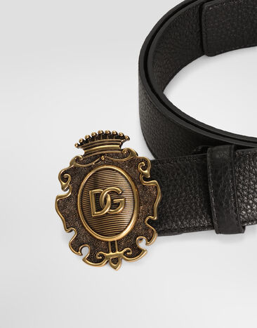 Dolce & Gabbana Calfskin belt Dolce & Gabbana Calfskin belt Black BC5002A0370
