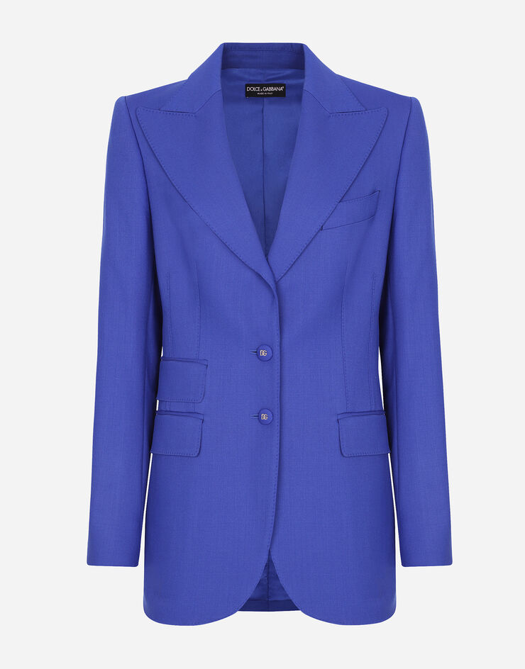 Dolce & Gabbana Two-way stretch wool jacket Multicolor F29Z8TFUBE7