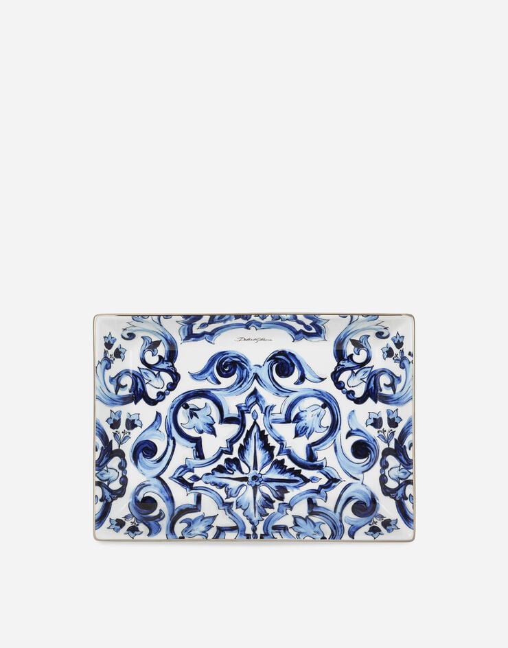 Dolce & Gabbana Porcelain Trinket Dish Multicolor TCC199TCAMT