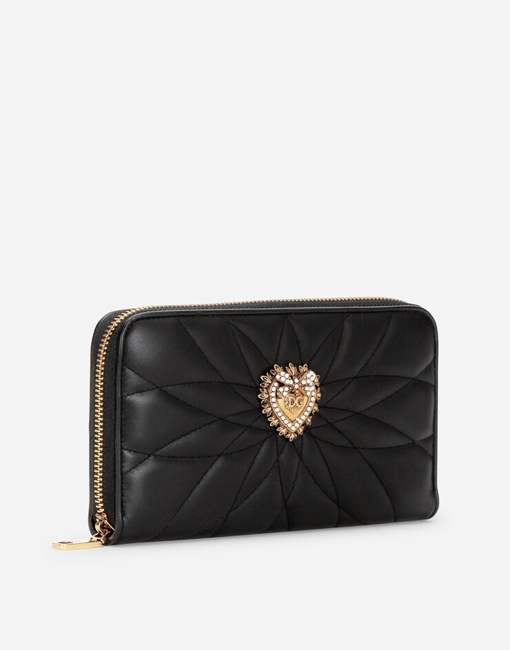 Dolce & Gabbana Zip-around Devotion wallet NOIR BI0473AV967