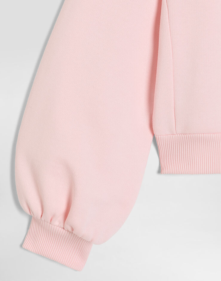 Dolce & Gabbana Cotton sweatshirt Pink L5JWCWG7QNV