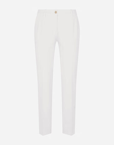 Dolce & Gabbana Pantalone in lana Blu FTBXHDG902P