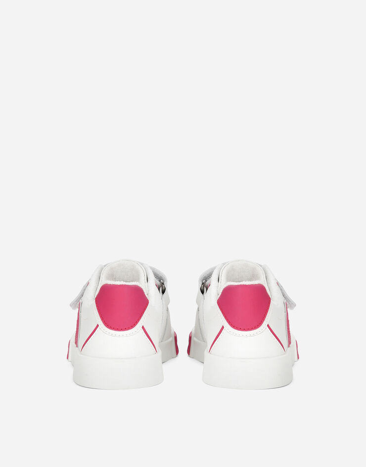 Dolce&Gabbana Calfskin Portofino sneakers Multicolor DA5133A3394