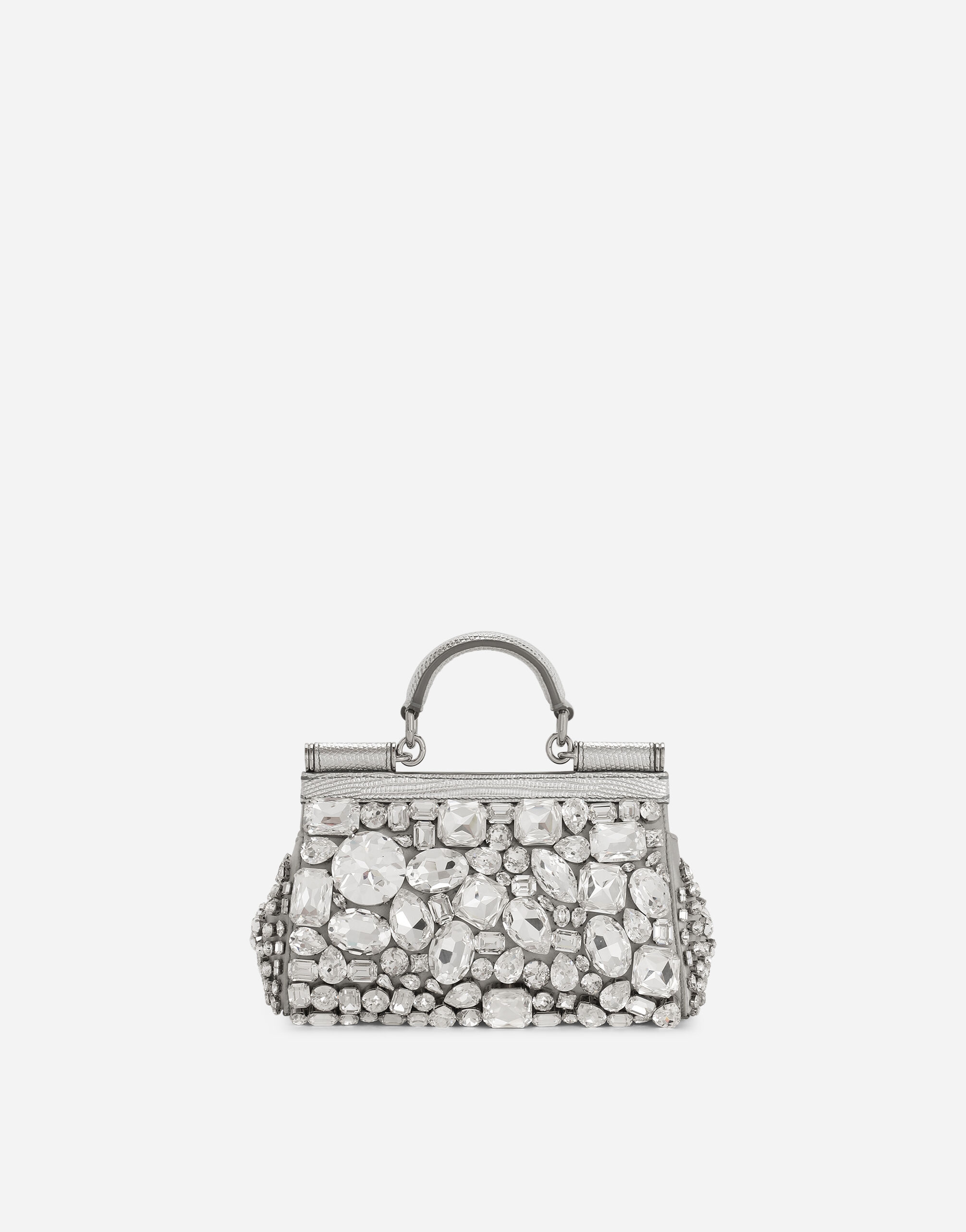 KIM DOLCE GABBANA Small Sicily handbag in Silver for