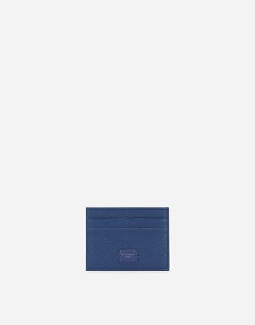 Dolce & Gabbana Dauphine calfskin card holder Black BP0330AT489
