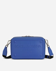Dolce & Gabbana Calfskin crossbody bag with raised logo Print BM2274AR700