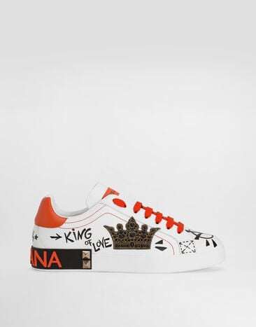 Dolce & Gabbana Portofino nappa calfskin sneakers Multicolor CS1759A0219