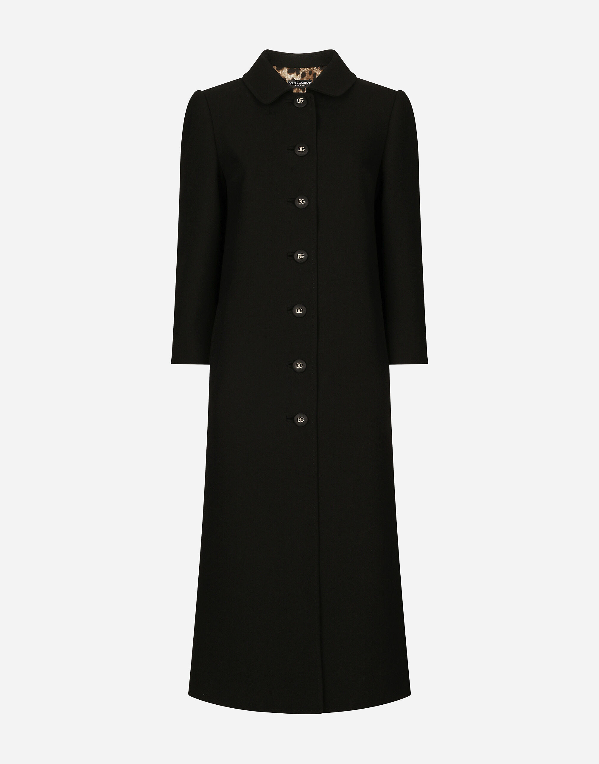 コート Dolce & Gabbana Dolce & Gabbana Coats Black Double-breasted wool Spencer jacket in Black for Men