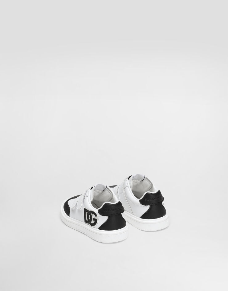 Dolce & Gabbana DG Original calfskin low-top sneakers with DG logo Multicolor DN0205A1048