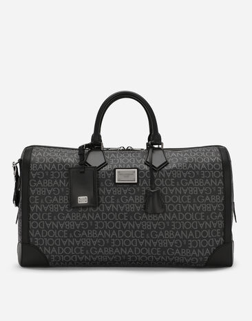 Dolce & Gabbana Printed jacquard holdall Black VG4451VP387