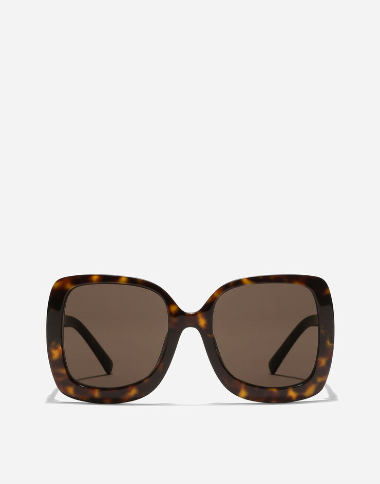 Dolce & Gabbana DG Crossed Sunglasses Havana VG4513VP273