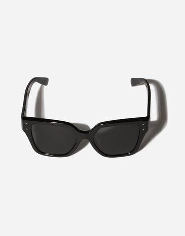 Dolce & Gabbana DG Sharped  Sunglasses Black VG447AVP187