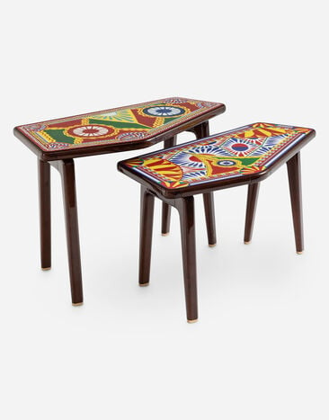 Dolce & Gabbana Ecate Coffee and Side Table Multicolor TAE197TEAA3