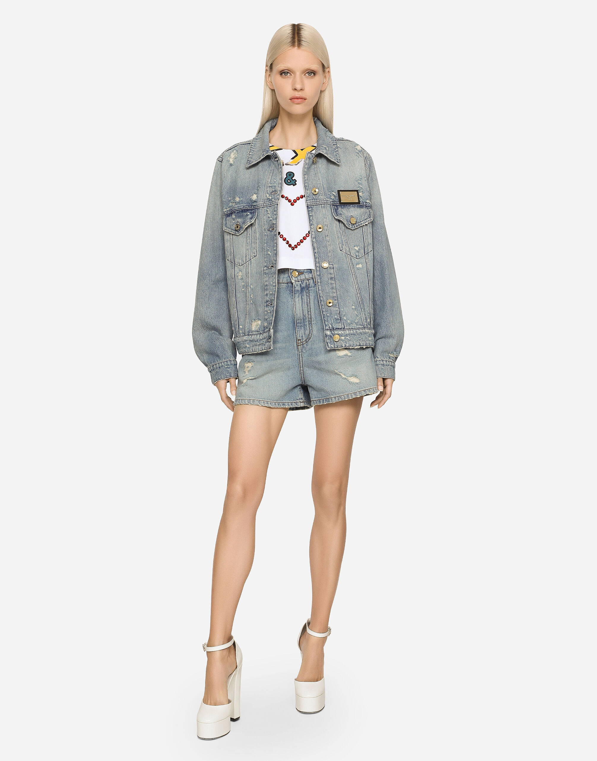 激安！特価品 Dolche & Gabbana プレートデニム / 40（ドルチェ＆ガッバーナ パンツ
