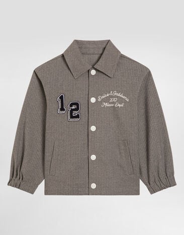 Dolce & Gabbana Pinstripe jacket Multicolor L42B86FURN5