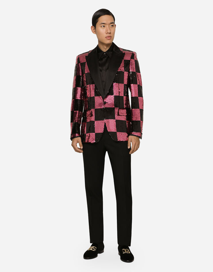 Dolce & Gabbana Sequined Sicilia-fit jacket Multicolor G2SM5TFLSG1