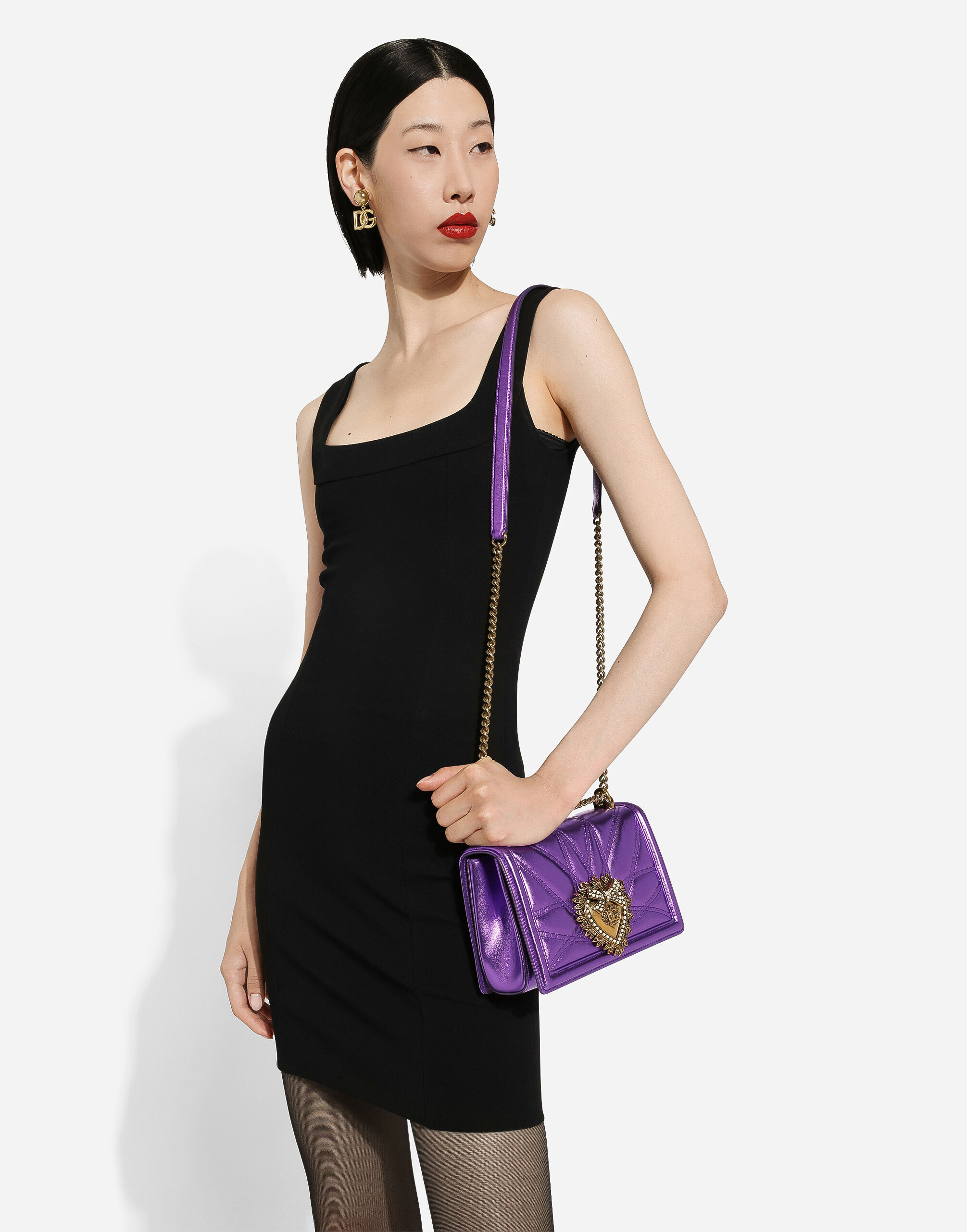 Dolce & gabbana devotion medium shoulder bag best sale