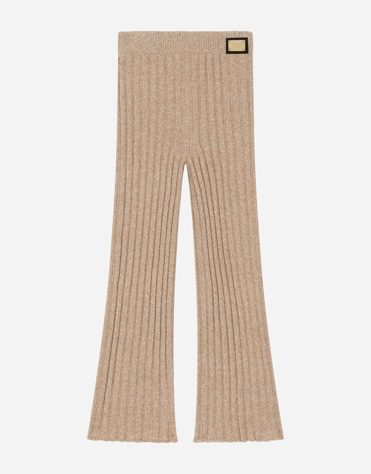 Dolce&Gabbana Rib-knit pants Multicolor L5KP07JFMS2