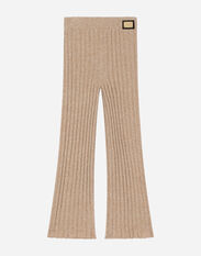 Dolce&Gabbana Rib-knit pants Black L5JPC3G7KN8