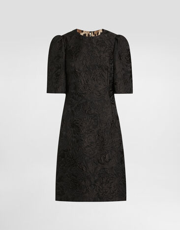 Dolce & Gabbana Brocade dress Black F6TZJTGDDBT
