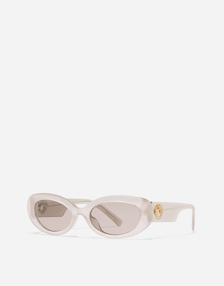 Dolce & Gabbana DG Devotion Sonnenbrille Opal pearl VG4537VP093