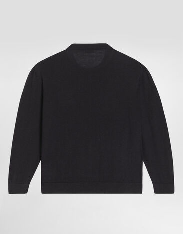 Dolce & Gabbana Cashmere pullover Blue L4KW22JBW1O