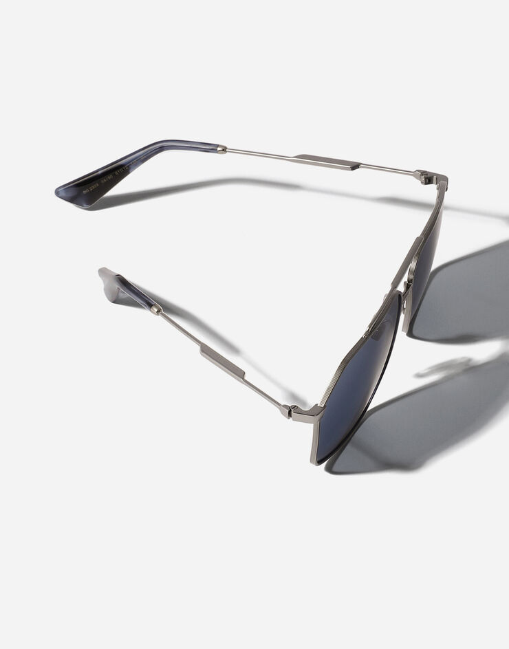 Dolce & Gabbana نظارة شمسية Stefano رمادي فحمي VG2303VM480
