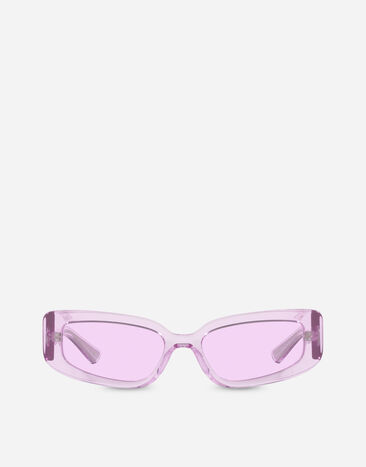 Dolce & Gabbana DG Essentials sunglasses Transparent violet VG447AVP5AK