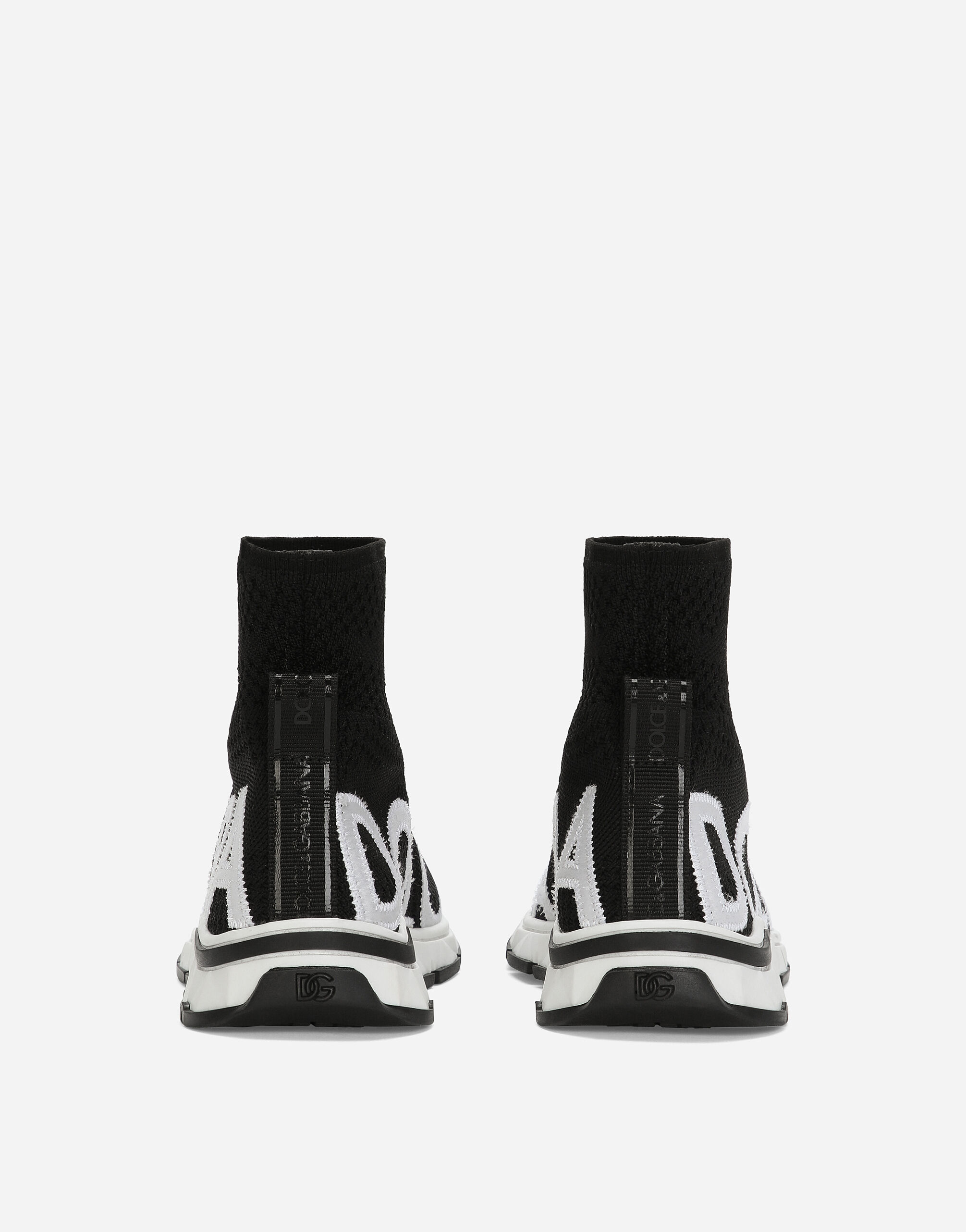 Stretch high top sneakers sales