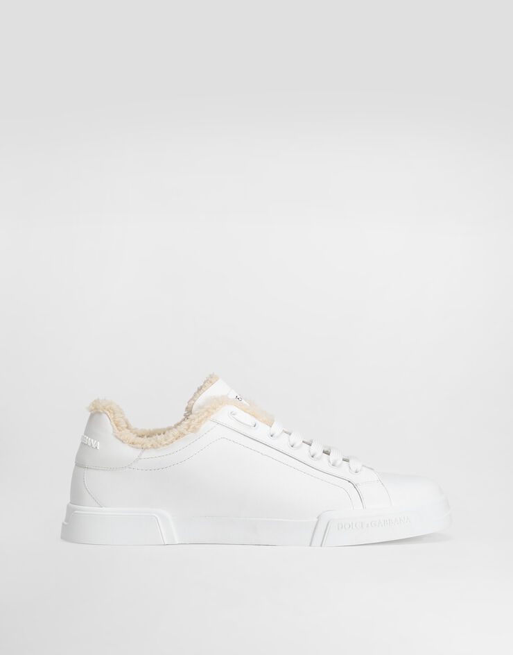 Dolce & Gabbana Sneakers Portofino Light aus Kalbsleder Mehrfarbig CS2373AQ076