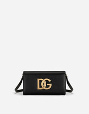 Dolce & Gabbana Calfskin 3.5 clutch Black BB7598AW576