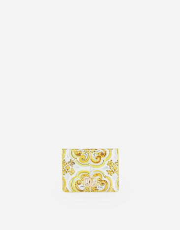 Dolce & Gabbana Кошелек Continental 3.5 желтый BI0330AQ240