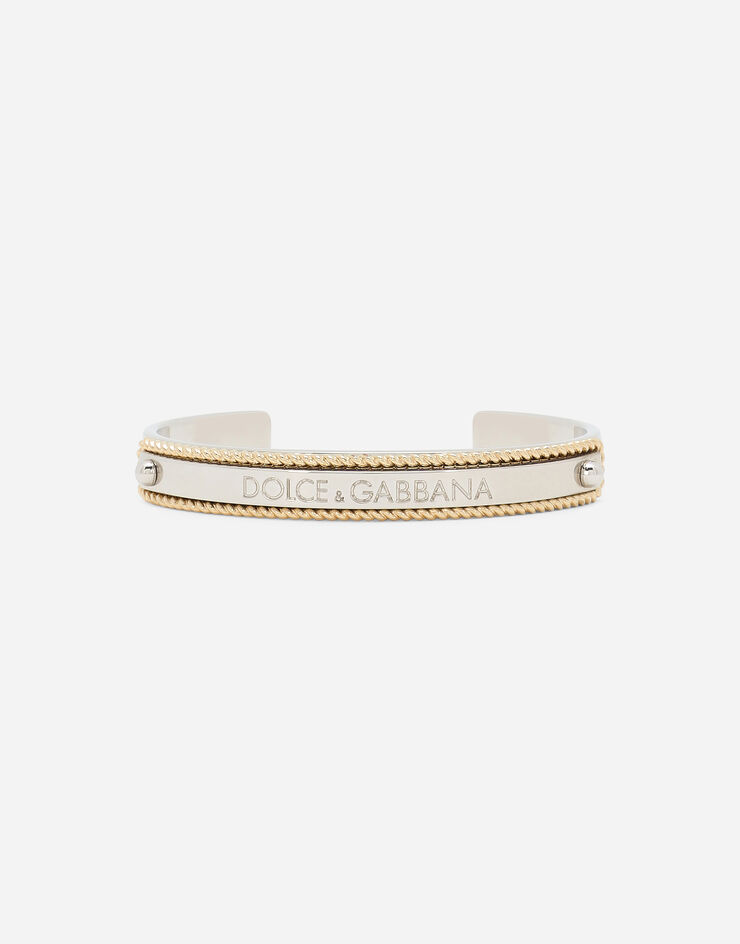 Dolce & Gabbana Bracelet rigide « Marine » Argent WBQ1M6W1111
