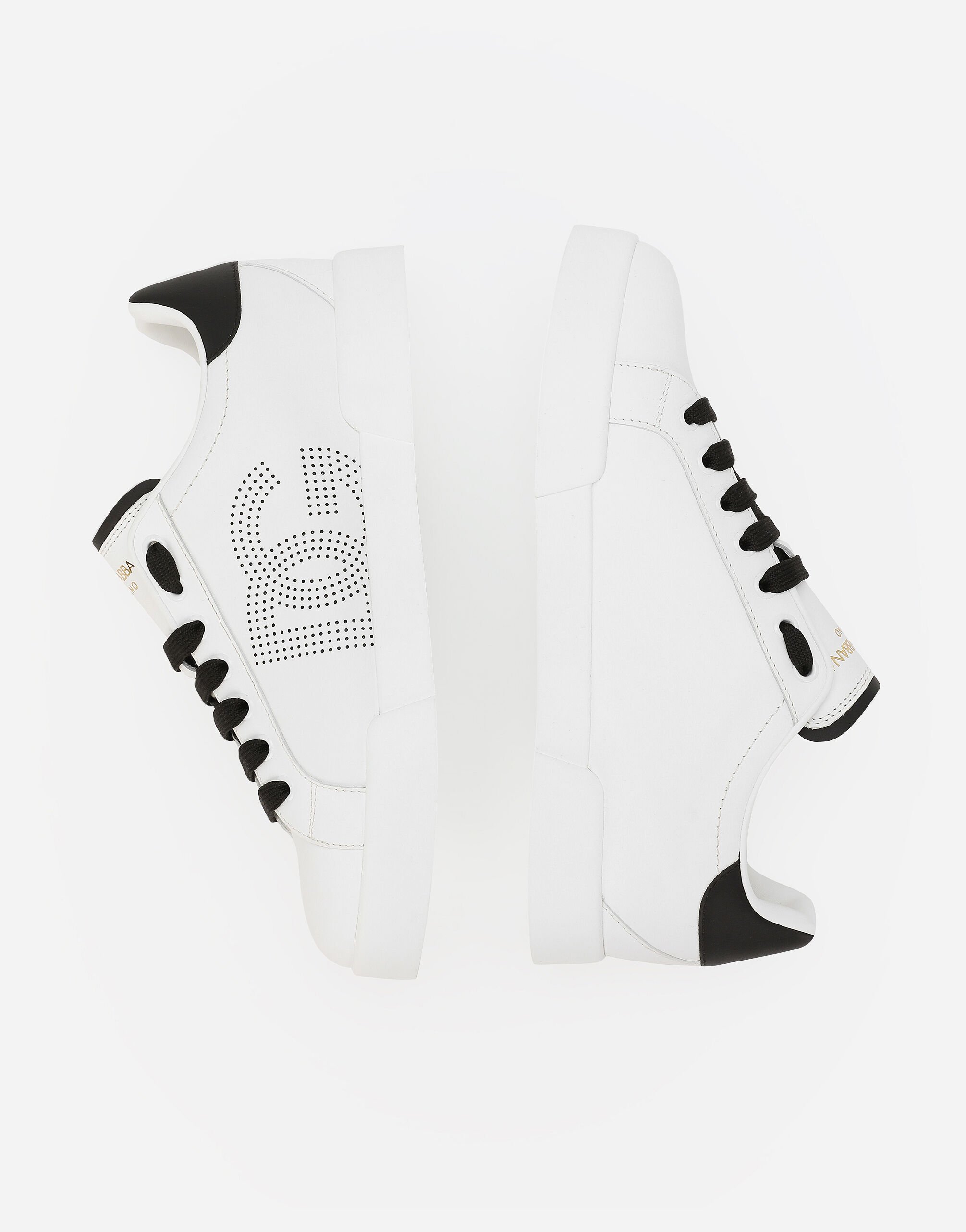 【Dolce Gabbana】DG LOGO SNEAKER◆CK2277AV066 Calfskin Portofino sneakers in Multicolor for Women