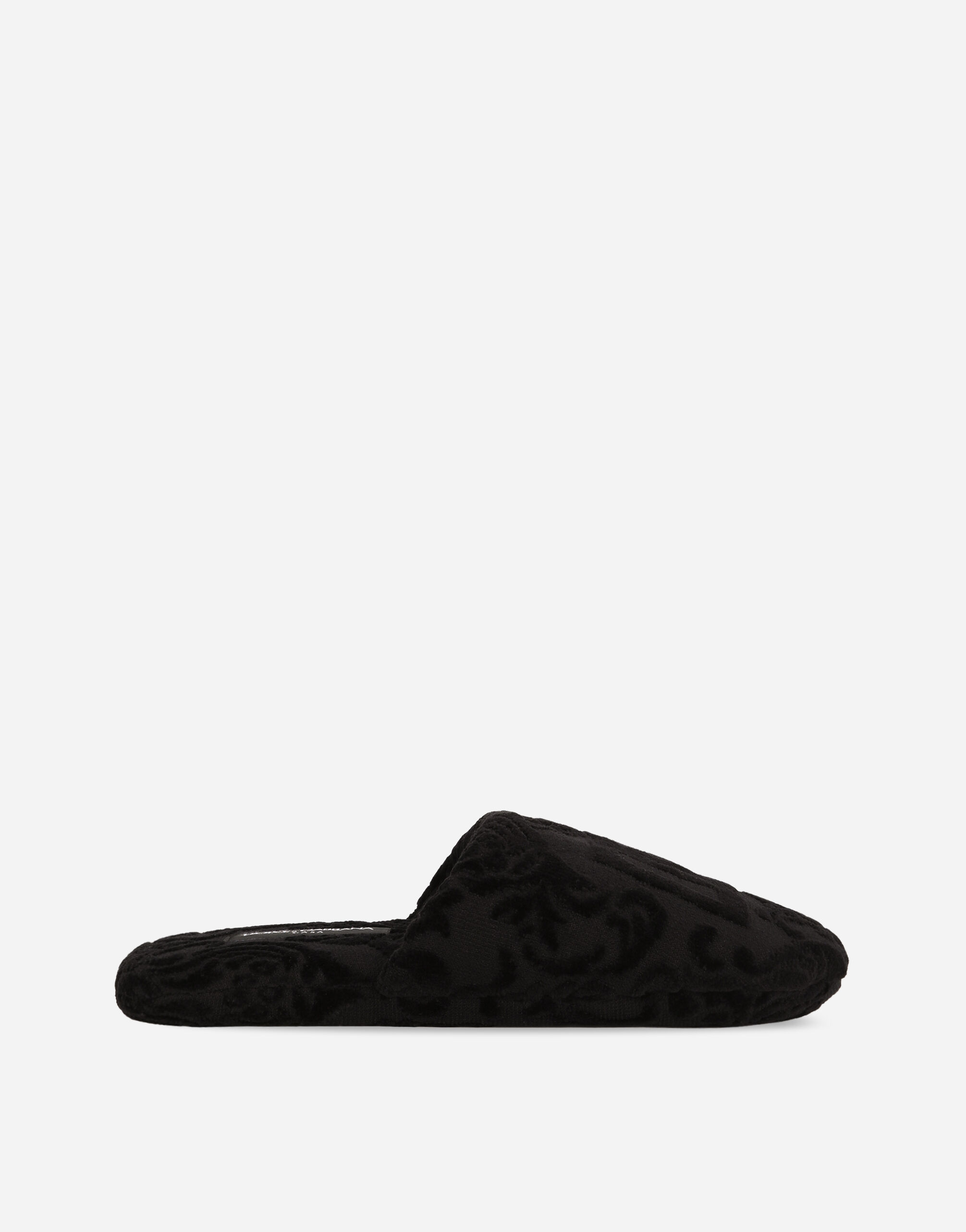 Dolce and gabbana fur hot sale slides