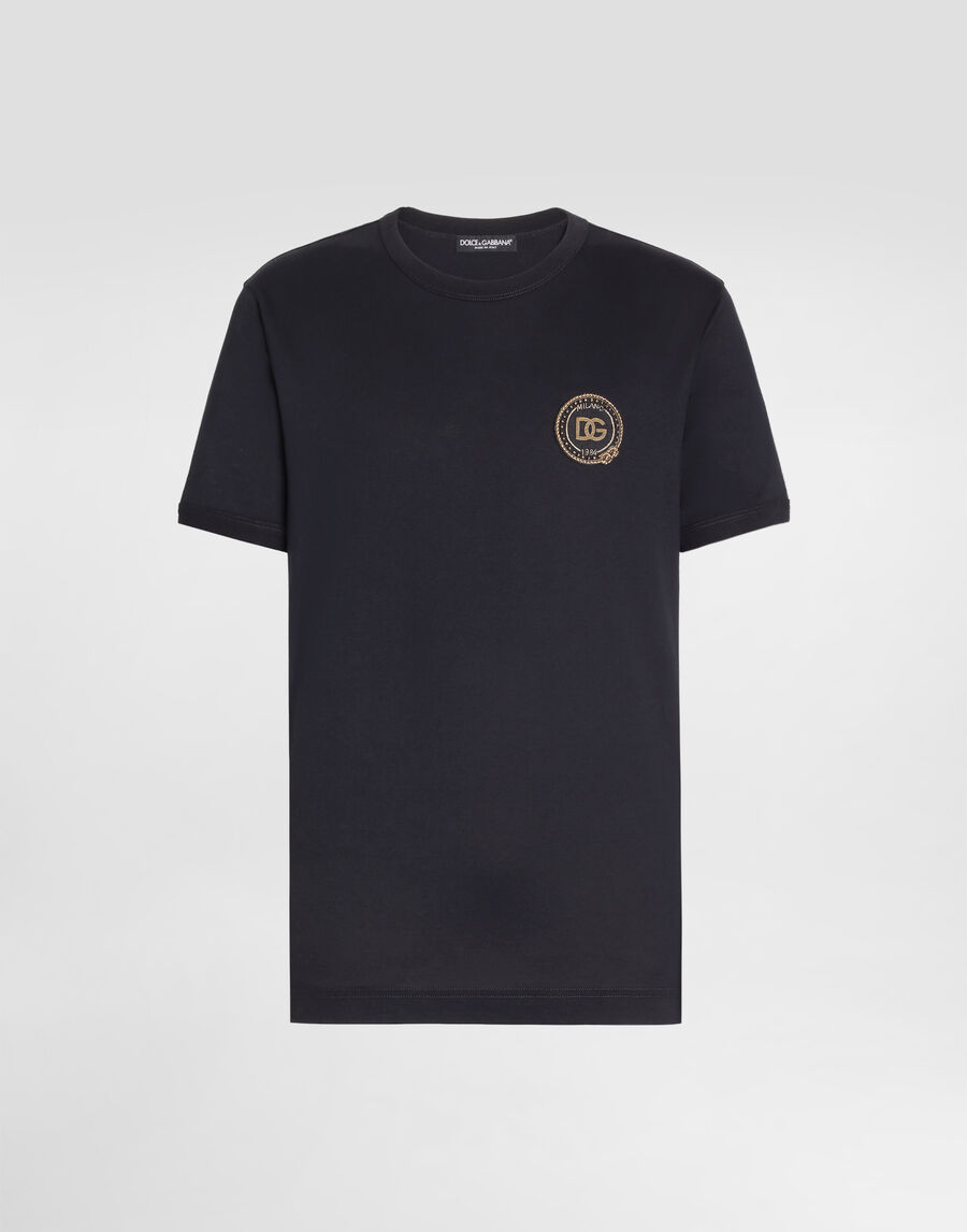 Cotton t-shirt with patch