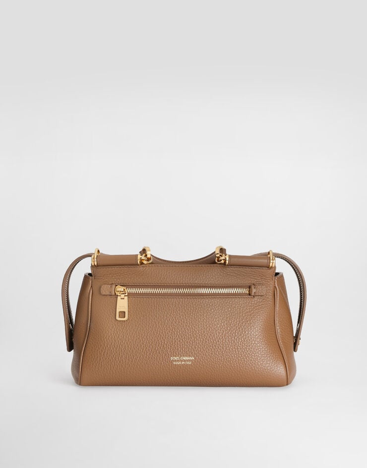 Dolce & Gabbana Vittoria handbag in calfskin Dolce & Gabbana Vittoria handbag in calfskin Brown BB7939A0841