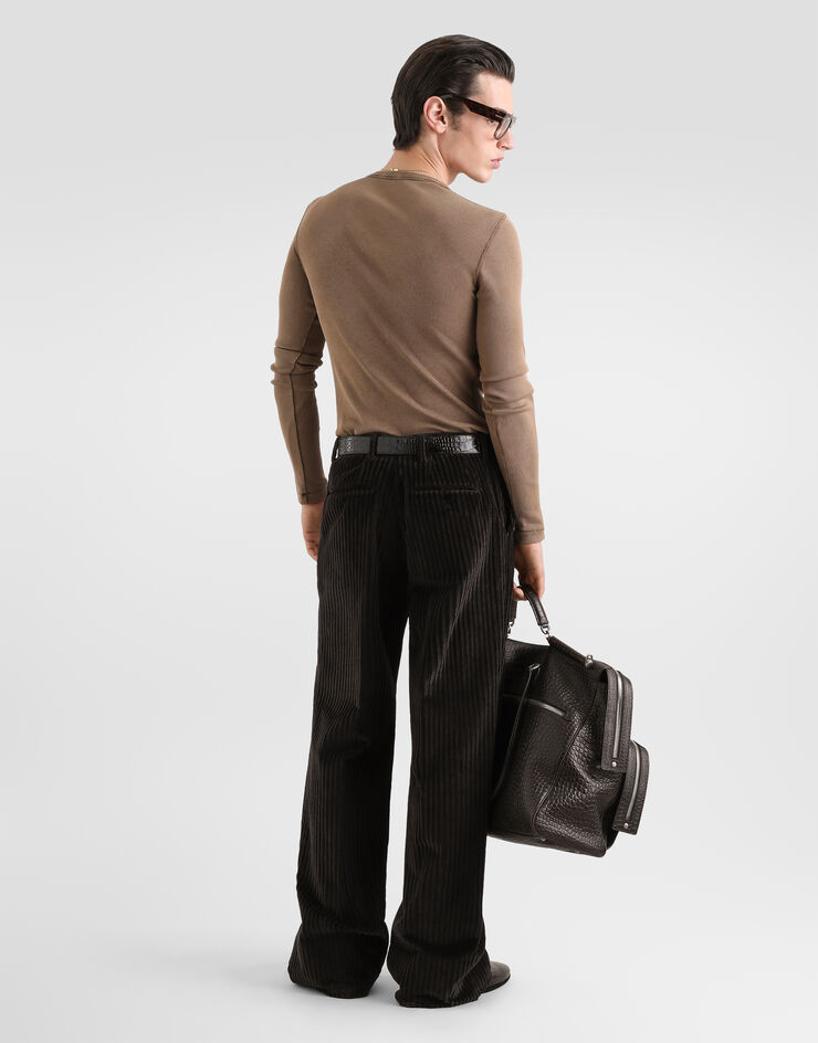 Dolce & Gabbana Corduroy trousers Dolce & Gabbana Corduroy trousers Brown GYZMHTFUWEU