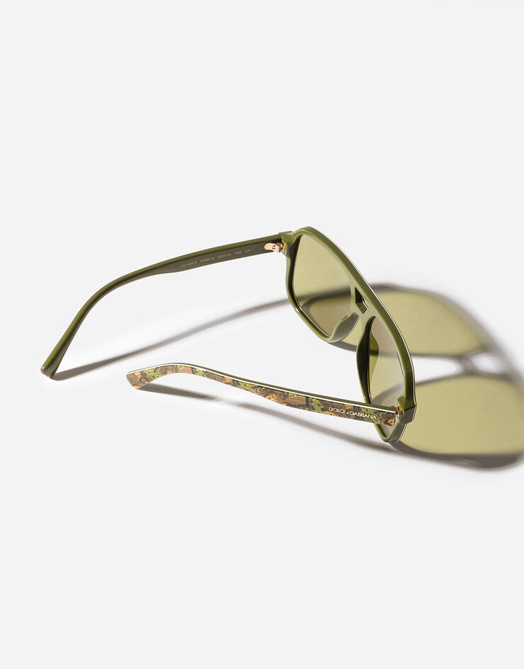 Dolce & Gabbana DG Mini Me Sunglasses Print green figs VG400NVP882