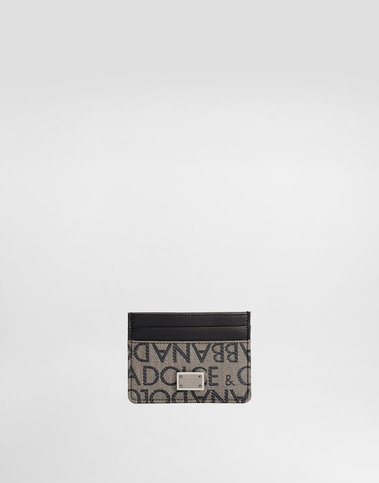 Dolce & Gabbana حافظة بطاقات جاكار متعدد الألوان BP0330AJ705
