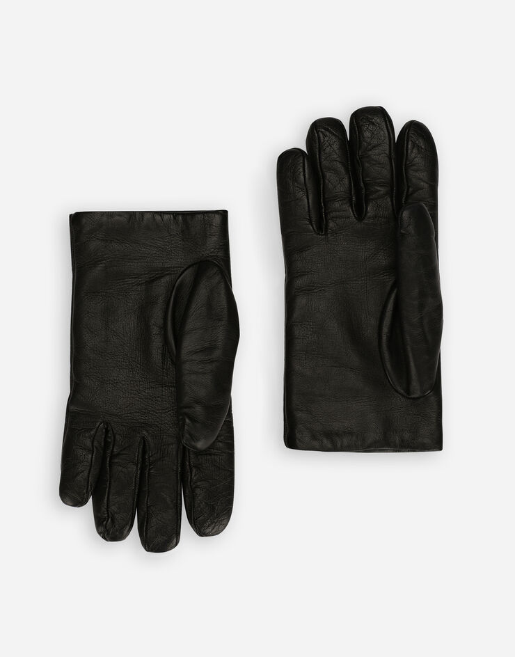 Dolce & Gabbana Guantes de napa Negro BG0164AO969